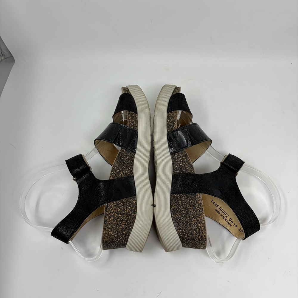 Fly London Strappy Wedge Sandals Size 38 or US 7.5/8 - Picture 4 of 11